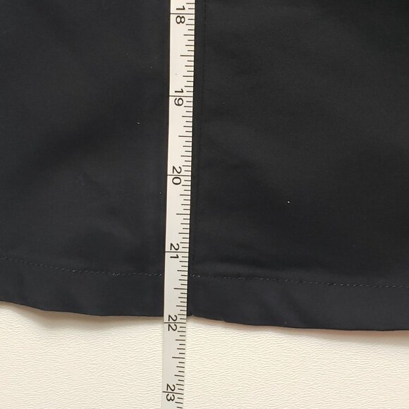 UO Party Girl Cotton-Blend Button Down Sleeveless Shirt Women's Small Jet Black - Picture 6 of 16